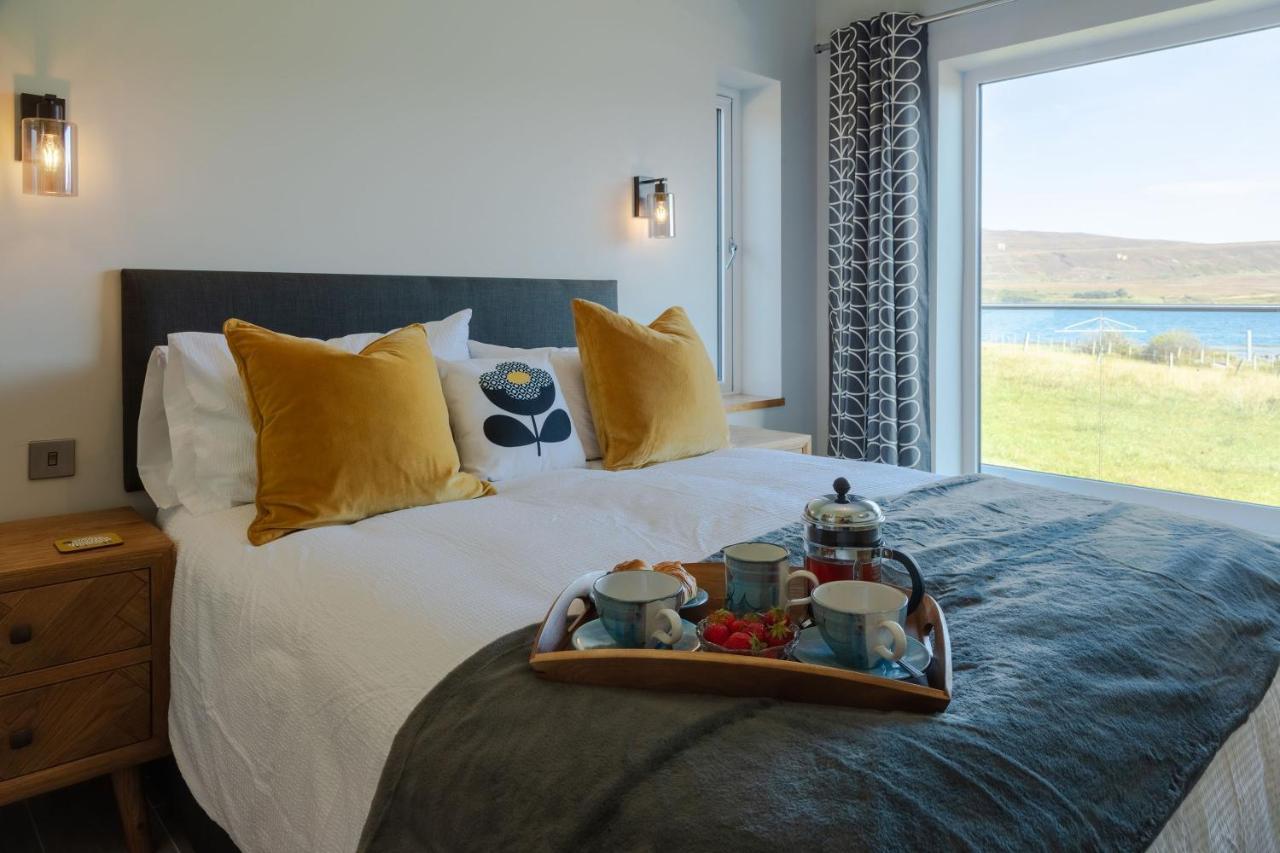 Birches Lodge With Hot Tub Dundonnell Esterno foto