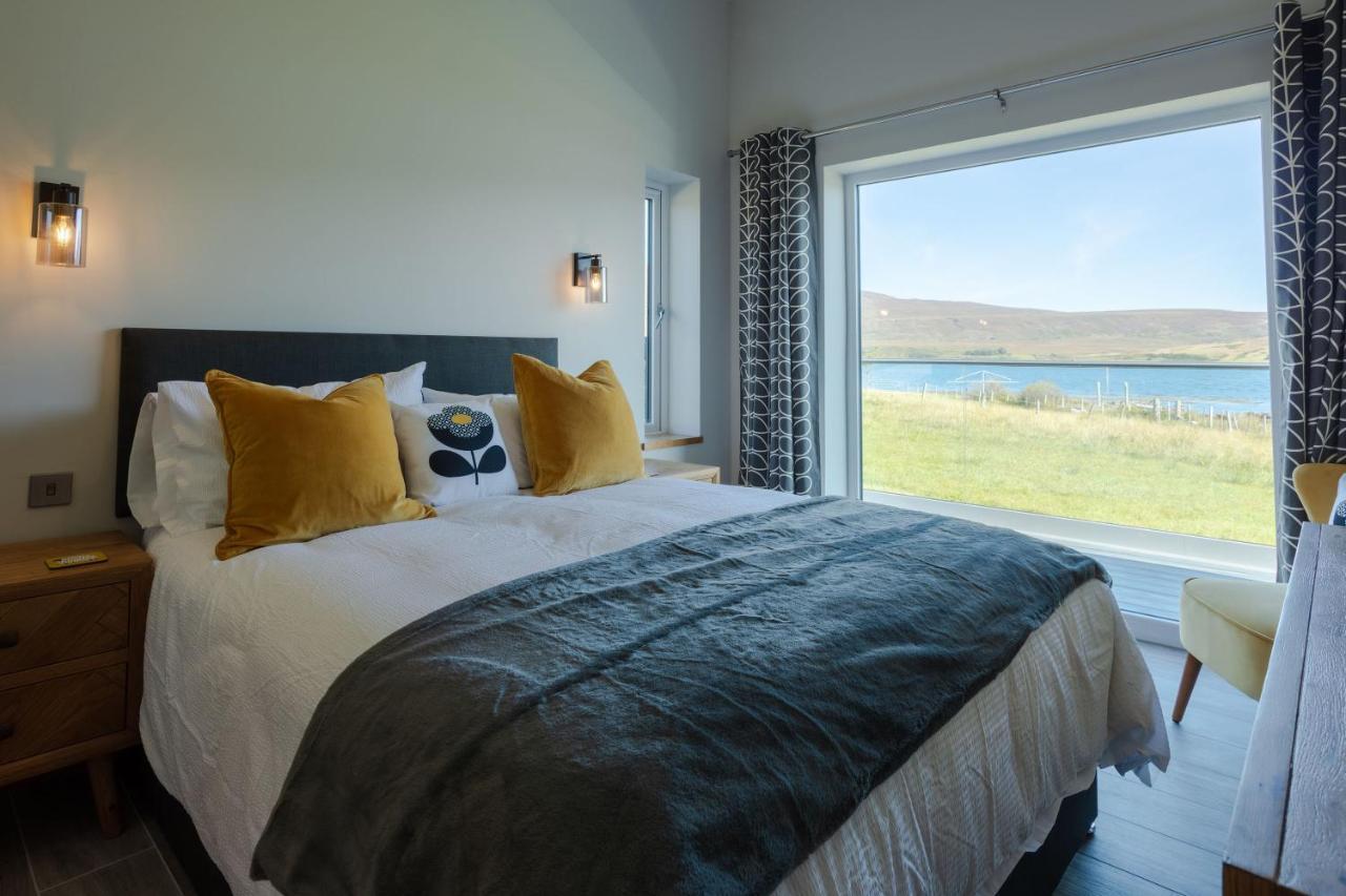 Birches Lodge With Hot Tub Dundonnell Esterno foto